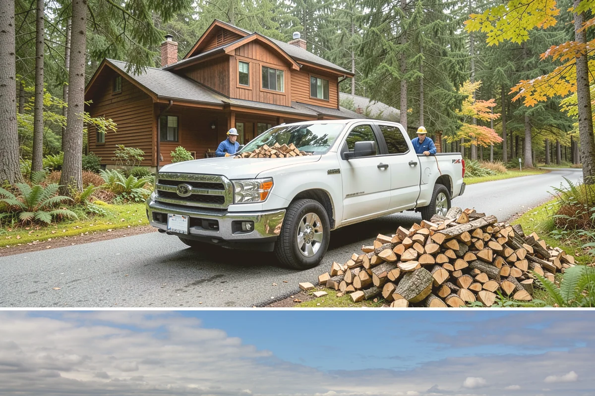 Firewood Estimates in University Place, Pierce County, WA - Available any time, and especially helpful when planning your budget ahead of the heating season.