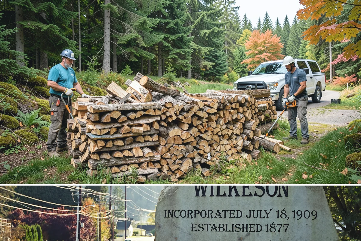 Firewood Estimates in Wilkeson, Pierce County, WA - Available any time, and especially helpful when planning your budget ahead of the heating season.