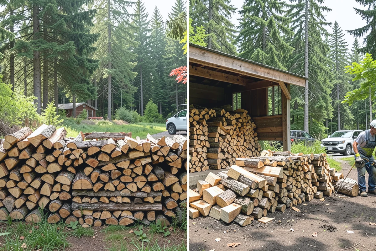 Firewood Estimates in Woodinville, King County, WA - Tell us your quantity, location, and desired services
