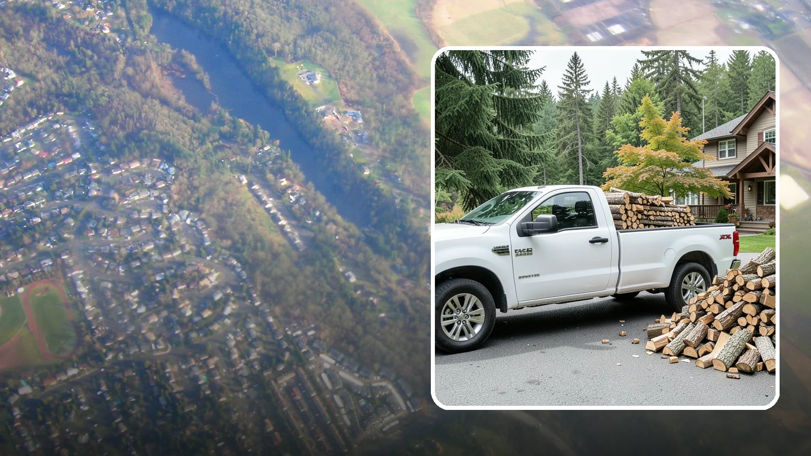 Firewood Gift Delivery in Algona, King County, WA - Our firewood gift delivery sends a ready-to-burn supply straight to your recipient's door on the date you choose.