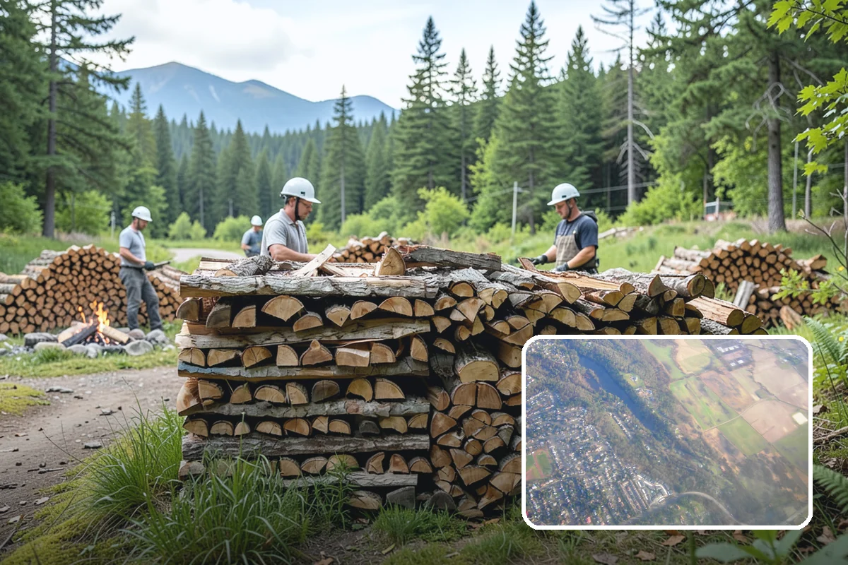 Firewood Gift Delivery in Algona, King County, WA - Effortless gifting handled from start to finish