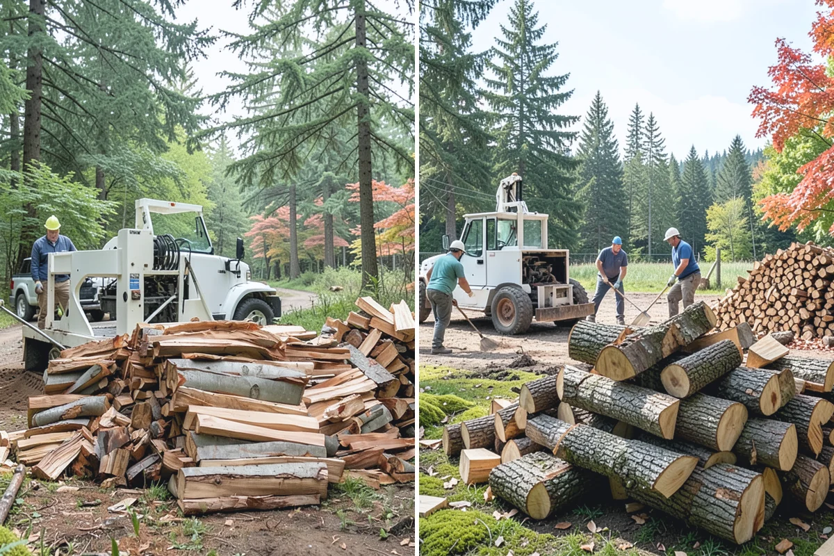 Firewood Gift Delivery in Beaux Arts Village, King County, WA - Provide the recipient's address and your gift quantity