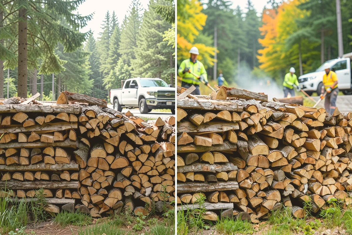 Firewood Gift Delivery in Bellevue, King County, WA - Provide the recipient's address and your gift quantity