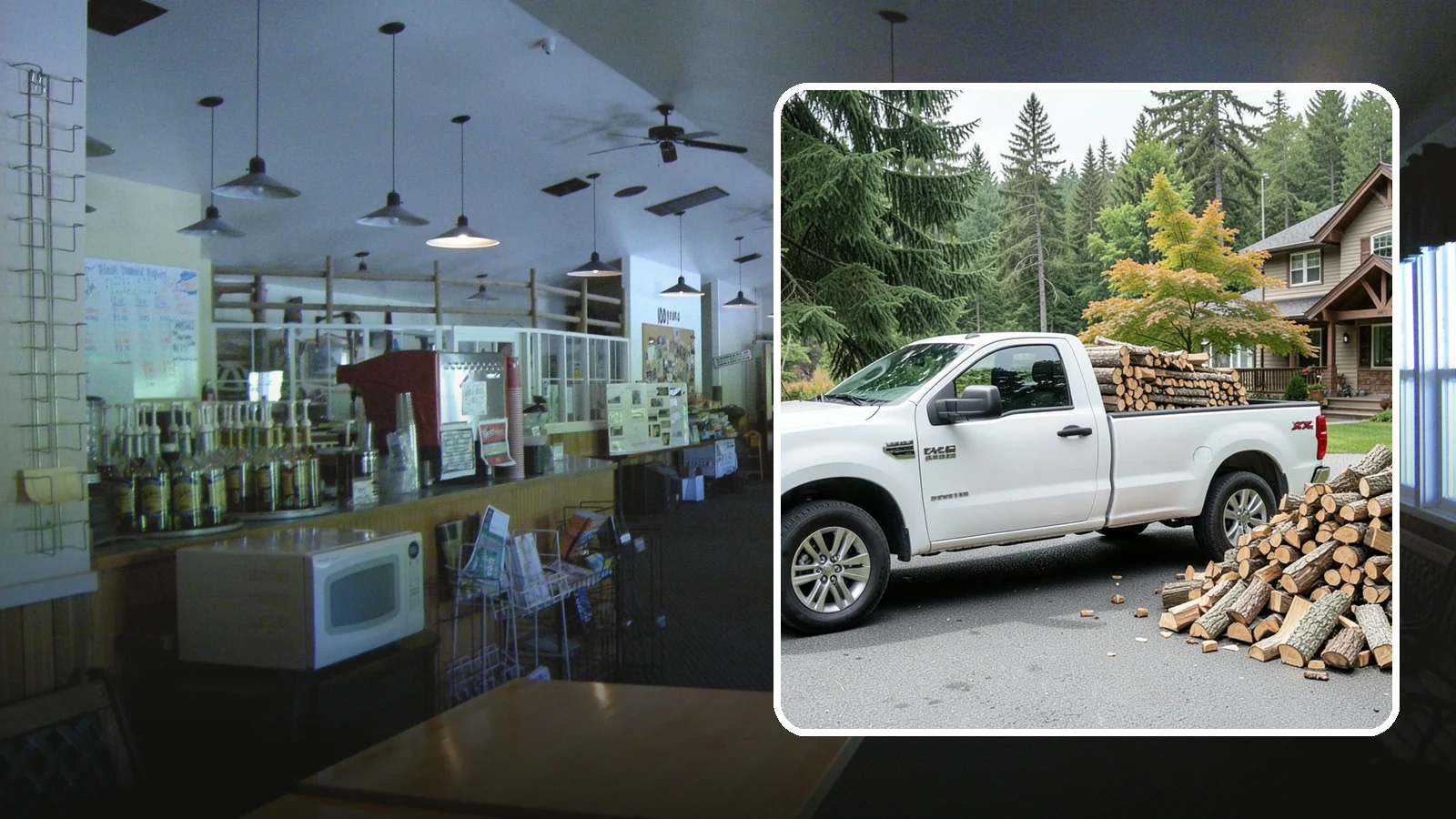 Firewood Gift Delivery in Black Diamond, King County, WA - Our firewood gift delivery sends a ready-to-burn supply straight to your recipient's door on the date you choose.