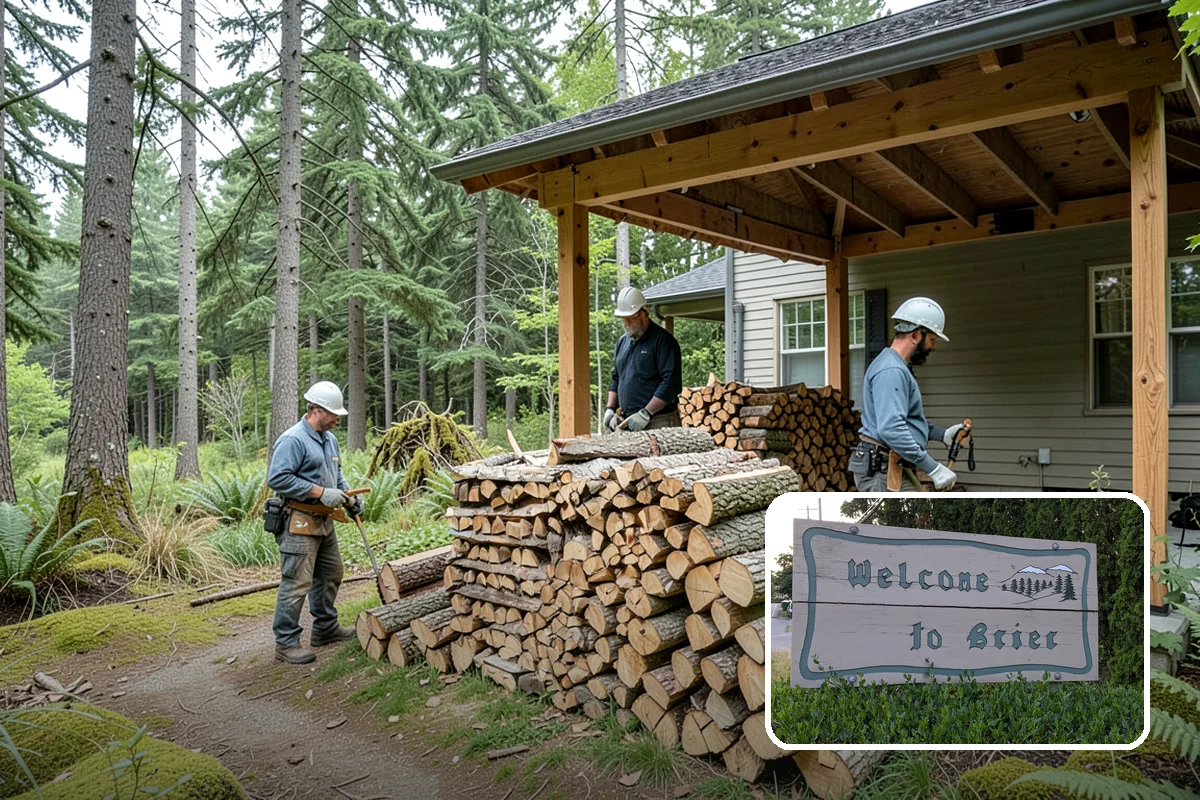 Firewood Gift Delivery in Brier, Snohomish County, WA - Effortless gifting handled from start to finish