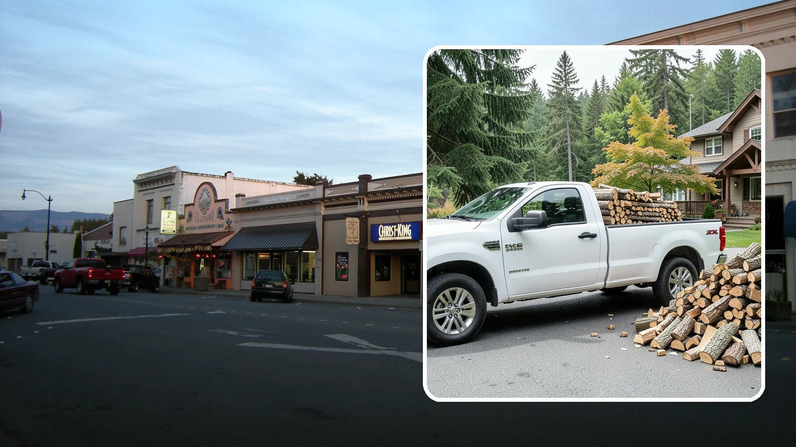 Firewood Gift Delivery in Burlington, Skagit County, WA - Our firewood gift delivery sends a ready-to-burn supply straight to your recipient's door on the date you choose.