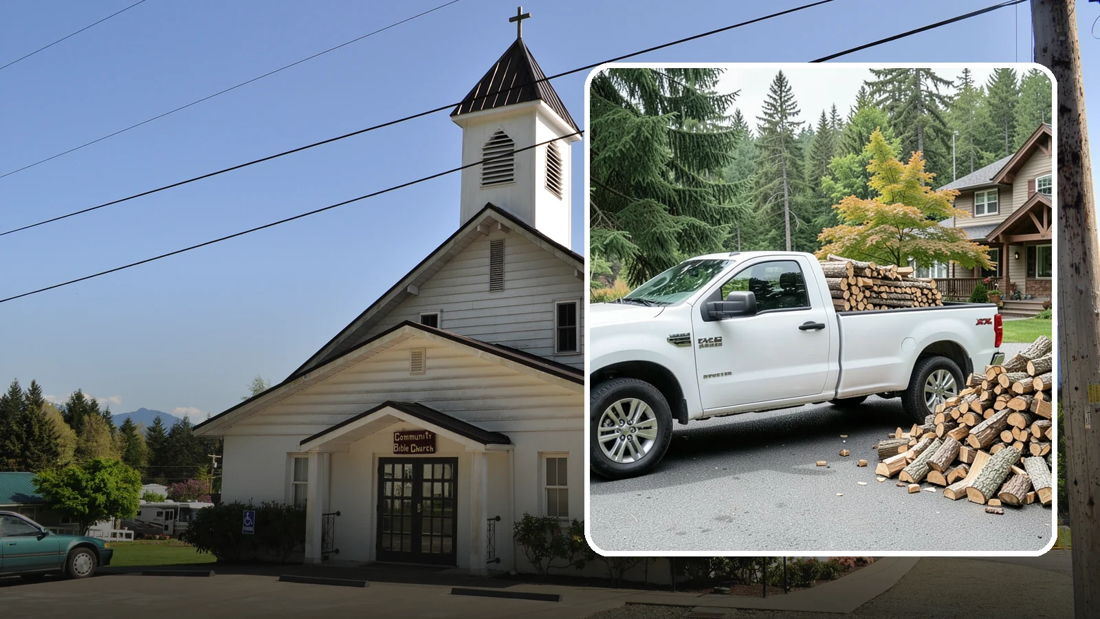 Firewood Gift Delivery in Concrete, Skagit County, WA - Our firewood gift delivery sends a ready-to-burn supply straight to your recipient's door on the date you choose.