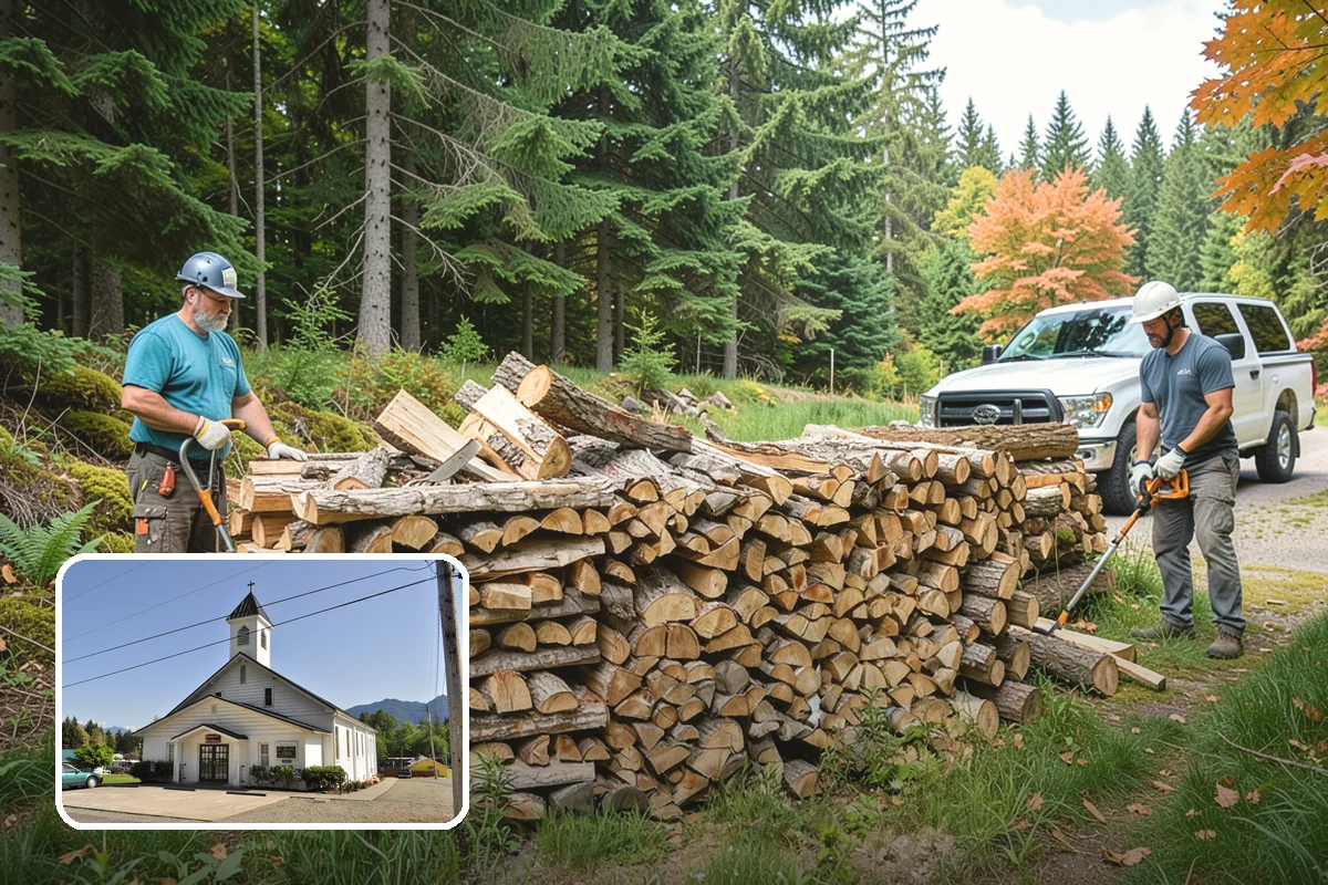 Firewood Gift Delivery in Concrete, Skagit County, WA - Effortless gifting handled from start to finish