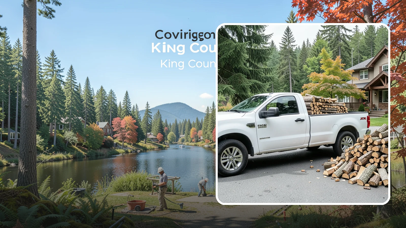 Firewood Gift Delivery in Covington, King County, WA - Our firewood gift delivery sends a ready-to-burn supply straight to your recipient's door on the date you choose.