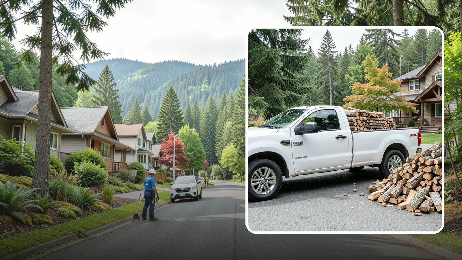 Firewood Gift Delivery in Darrington, Snohomish County, WA - Our firewood gift delivery sends a ready-to-burn supply straight to your recipient's door on the date you choose.