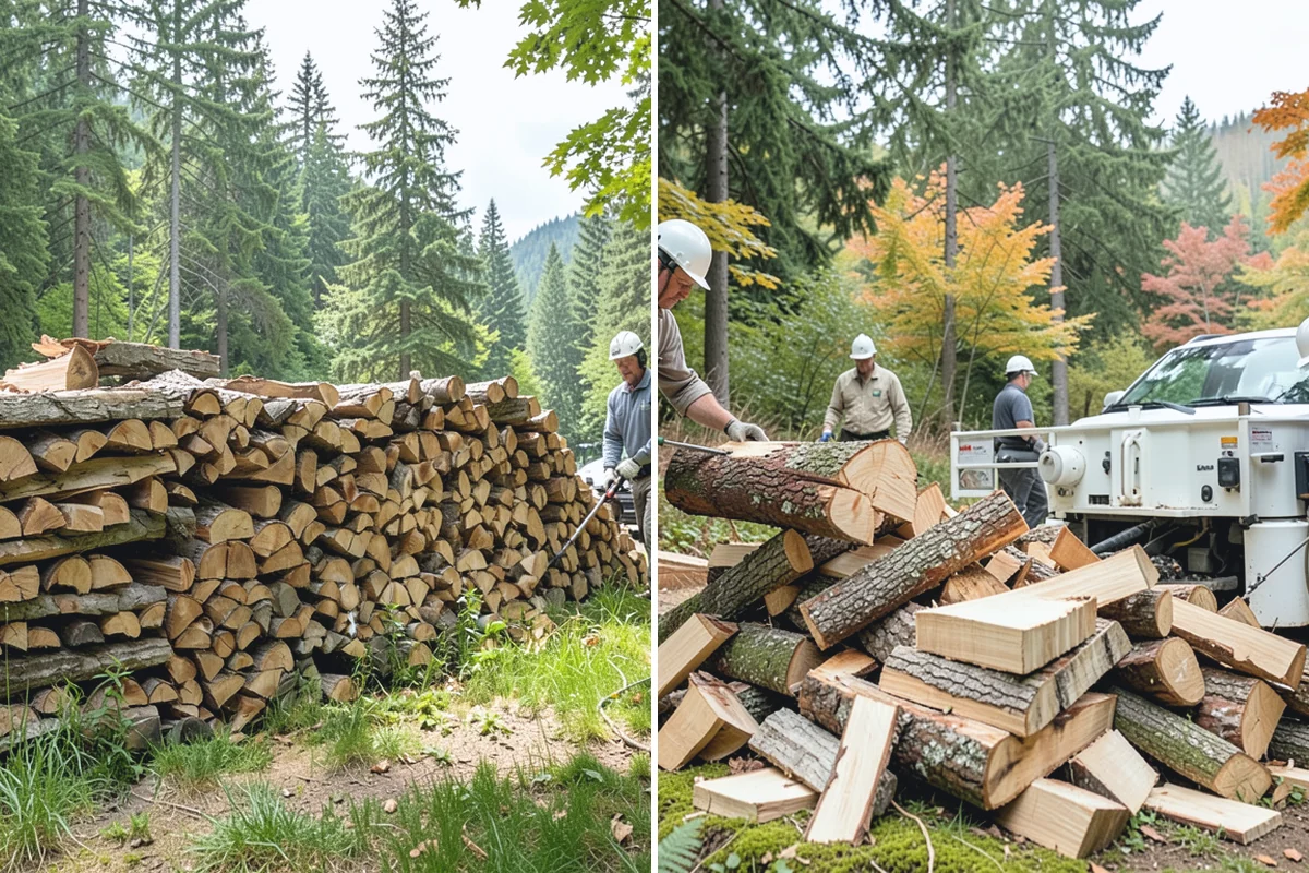 Firewood Gift Delivery in Darrington, Snohomish County, WA - Provide the recipient's address and your gift quantity