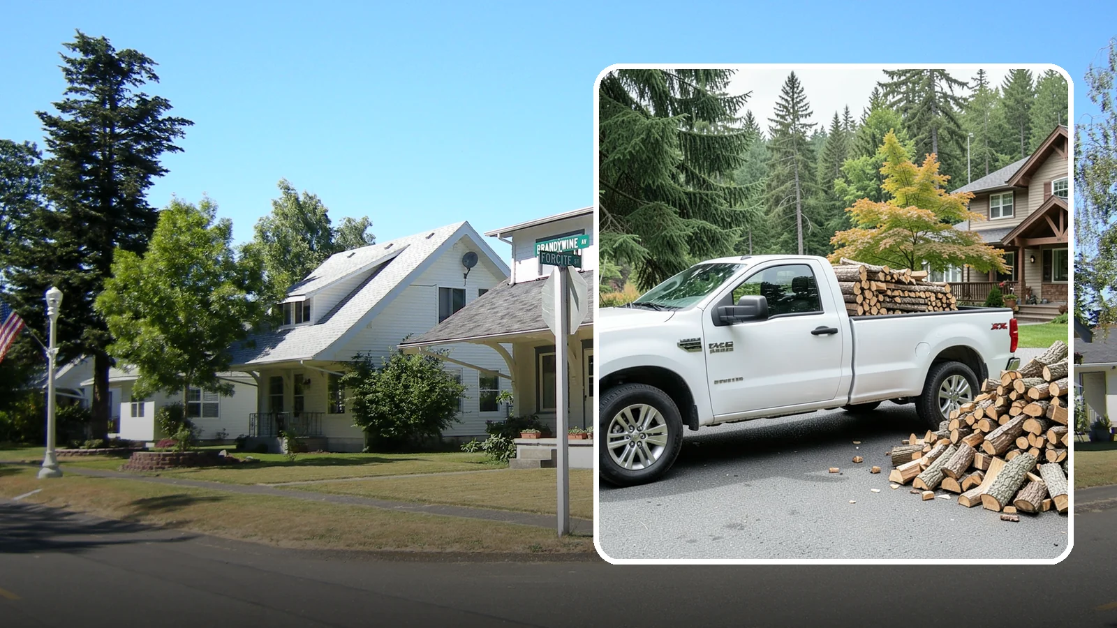 Firewood Gift Delivery in DuPont, Pierce County, WA - Our firewood gift delivery sends a ready-to-burn supply straight to your recipient's door on the date you choose.