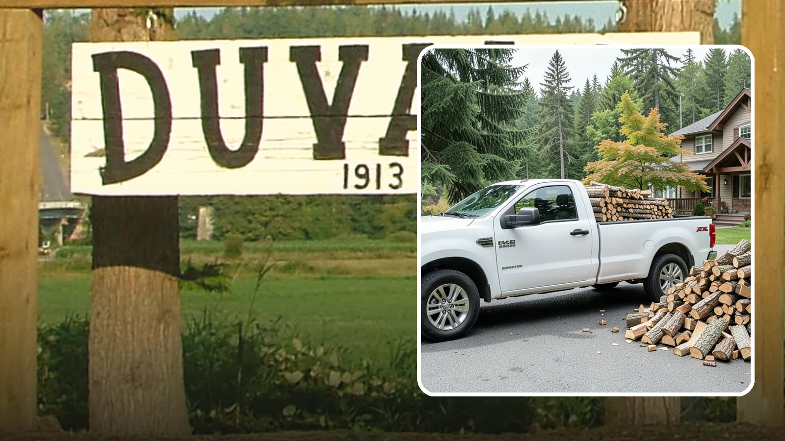 Firewood Gift Delivery in Duvall, King County, WA - Our firewood gift delivery sends a ready-to-burn supply straight to your recipient's door on the date you choose.