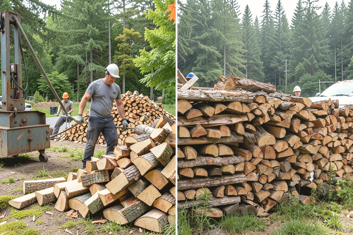 Firewood Gift Delivery in Edgewood, WA - Provide the recipient's address and your gift quantity