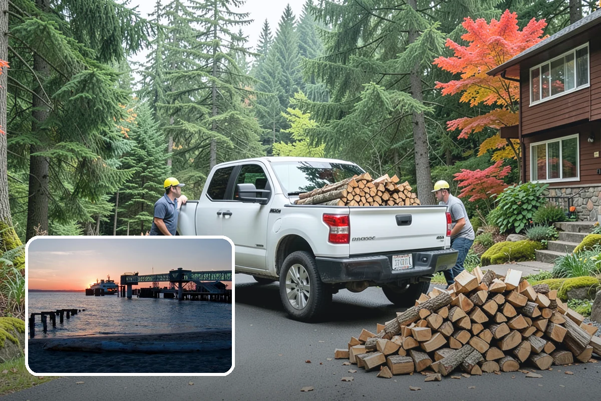 Firewood Gift Delivery in Edmonds, Snohomish County, WA - Effortless gifting handled from start to finish