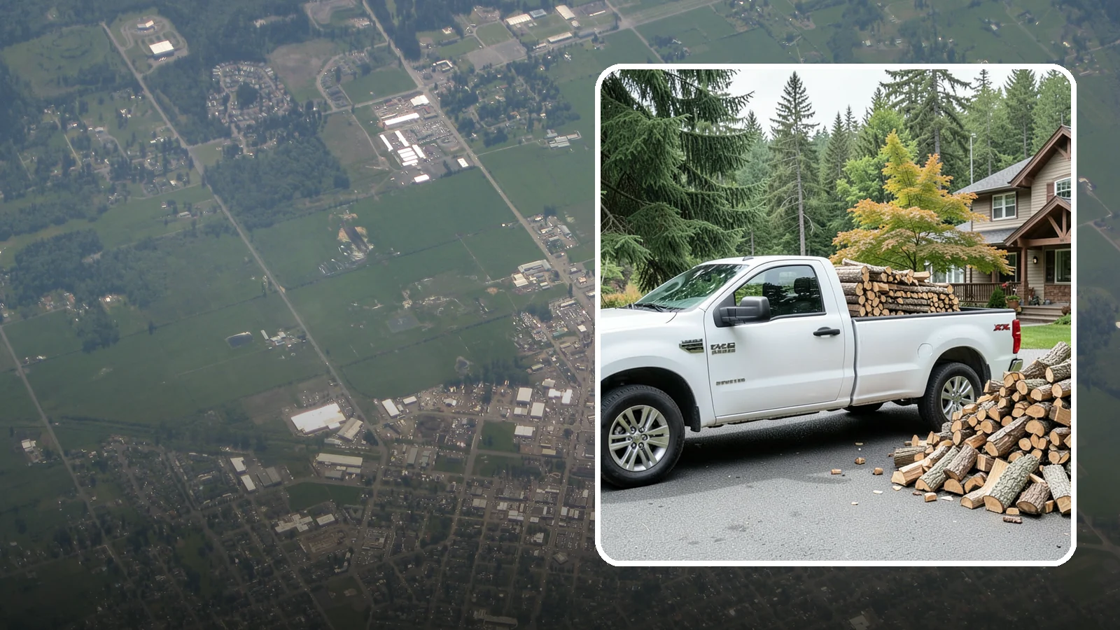 Firewood Gift Delivery in Enumclaw, King County, WA - Our firewood gift delivery sends a ready-to-burn supply straight to your recipient's door on the date you choose.