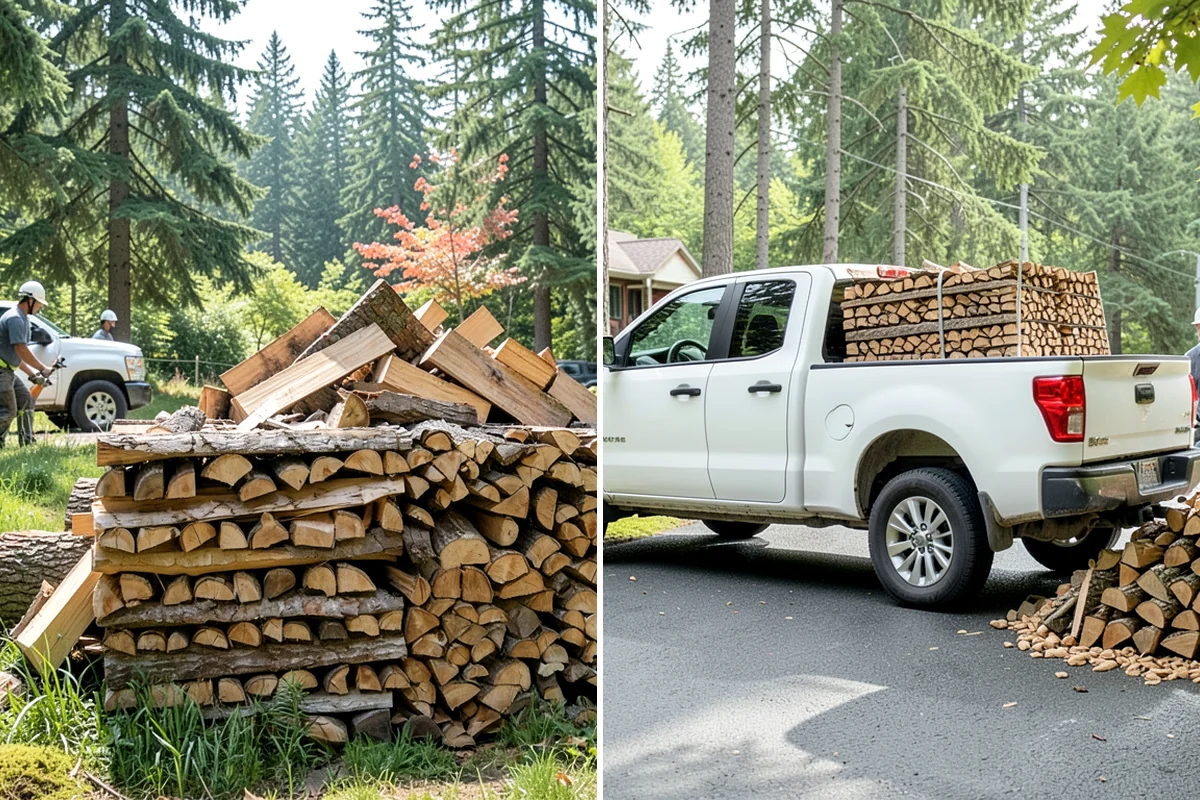 Firewood Gift Delivery in Enumclaw, King County, WA - Provide the recipient's address and your gift quantity