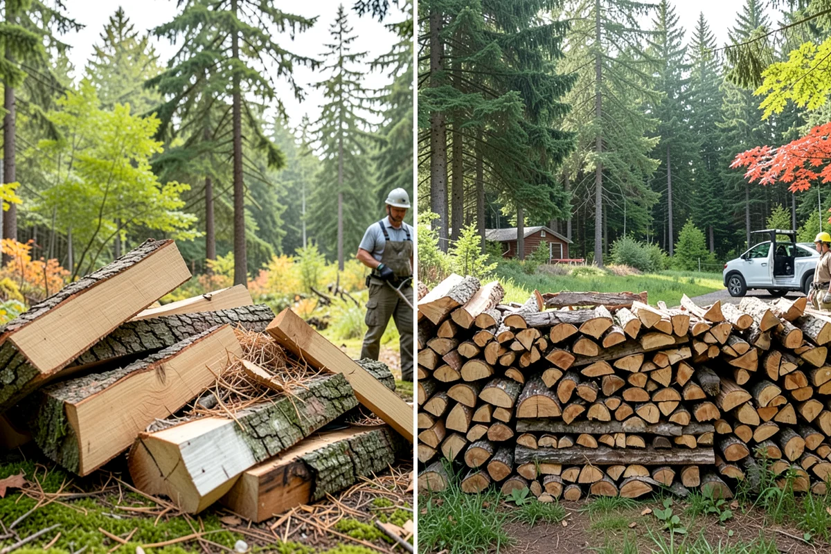 Firewood Gift Delivery in Everett, Snohomish County, WA - Provide the recipient's address and your gift quantity