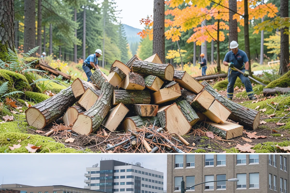 Firewood Gift Delivery in Everett, Snohomish County, WA - Best arranged ahead of the holidays and cold months when a firewood gift is most appreciated.