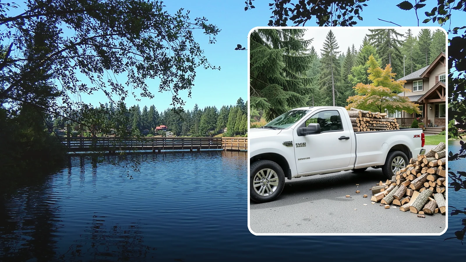 Firewood Gift Delivery in Federal Way, King County, WA - Our firewood gift delivery sends a ready-to-burn supply straight to your recipient's door on the date you choose.