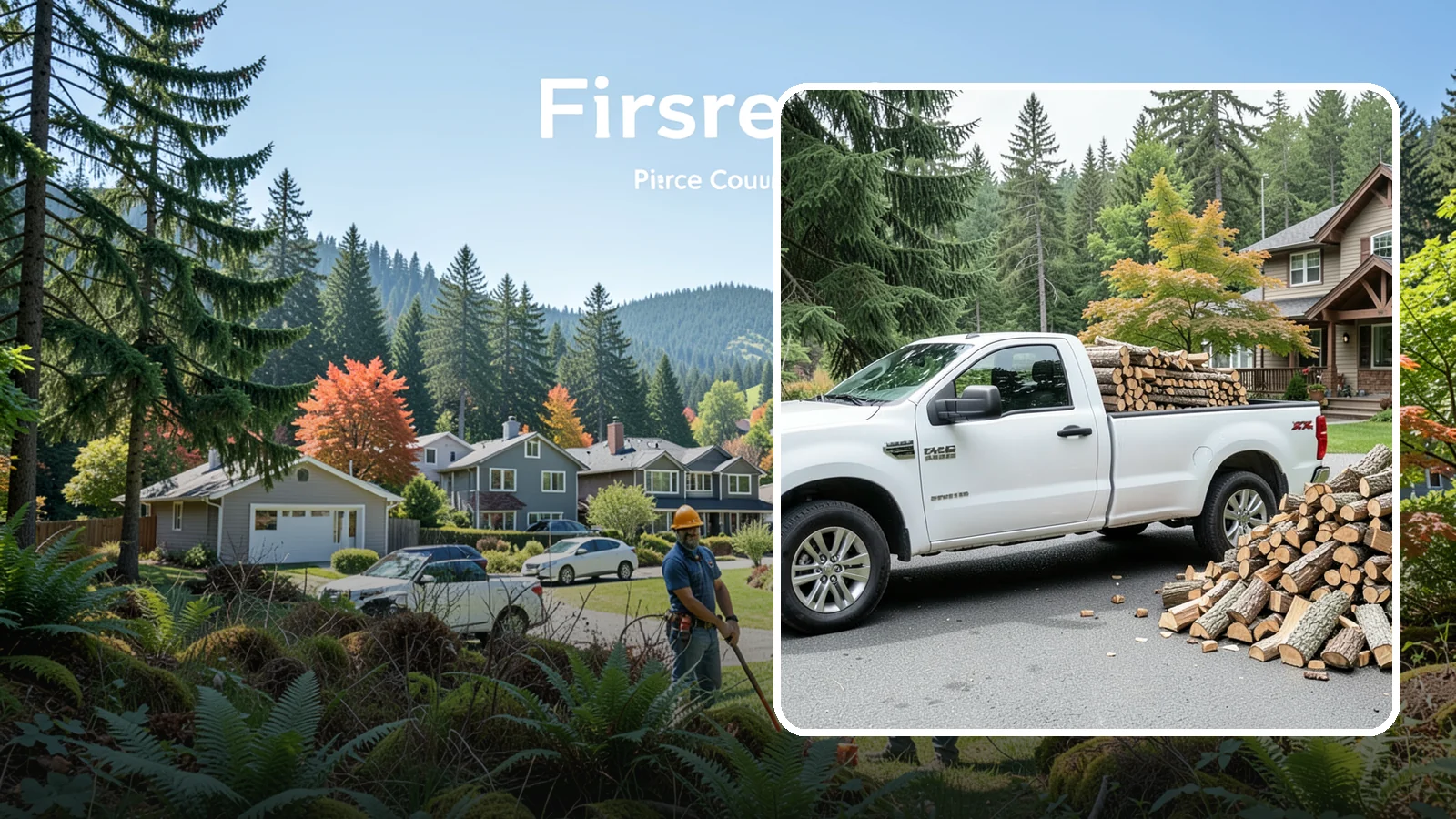 Firewood Gift Delivery in Fircrest, Pierce County, WA - Our firewood gift delivery sends a ready-to-burn supply straight to your recipient's door on the date you choose.