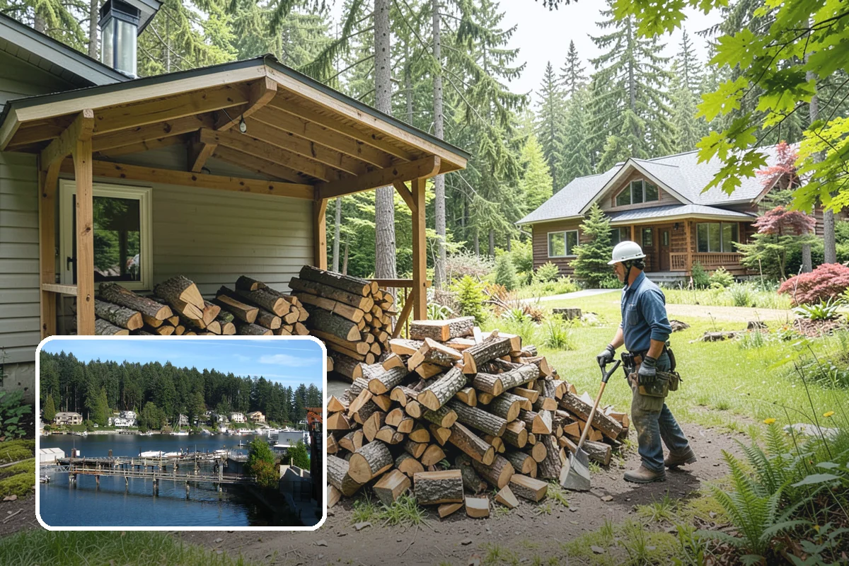 Firewood Gift Delivery in Gig Harbor, Pierce County, WA - Effortless gifting handled from start to finish