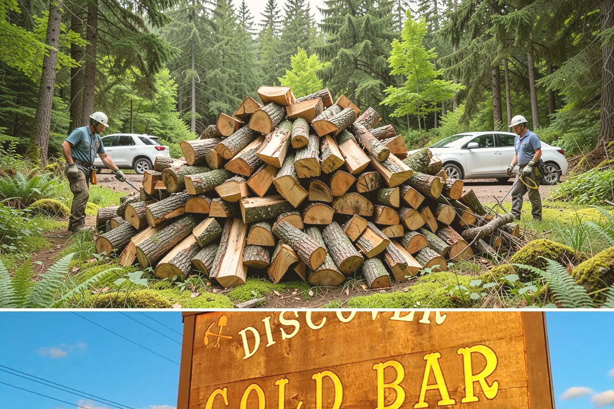 Firewood Gift Delivery in Gold Bar, Snohomish County, WA - Best arranged ahead of the holidays and cold months when a firewood gift is most appreciated.