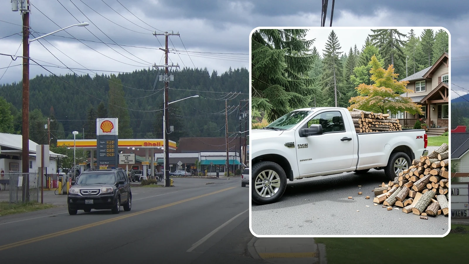 Firewood Gift Delivery in Granite Falls, Snohomish County, WA - Our firewood gift delivery sends a ready-to-burn supply straight to your recipient's door on the date you choose.
