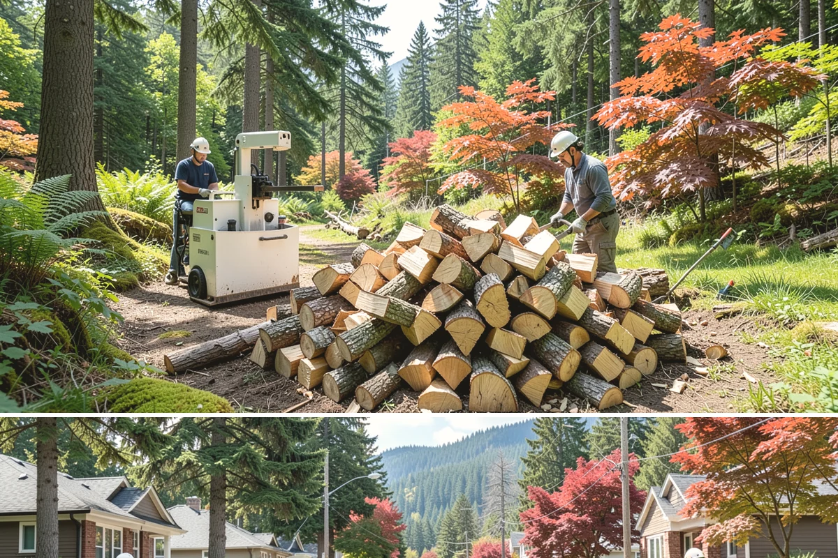 Firewood Gift Delivery in Hunts Point, King County, WA - Best arranged ahead of the holidays and cold months when a firewood gift is most appreciated.