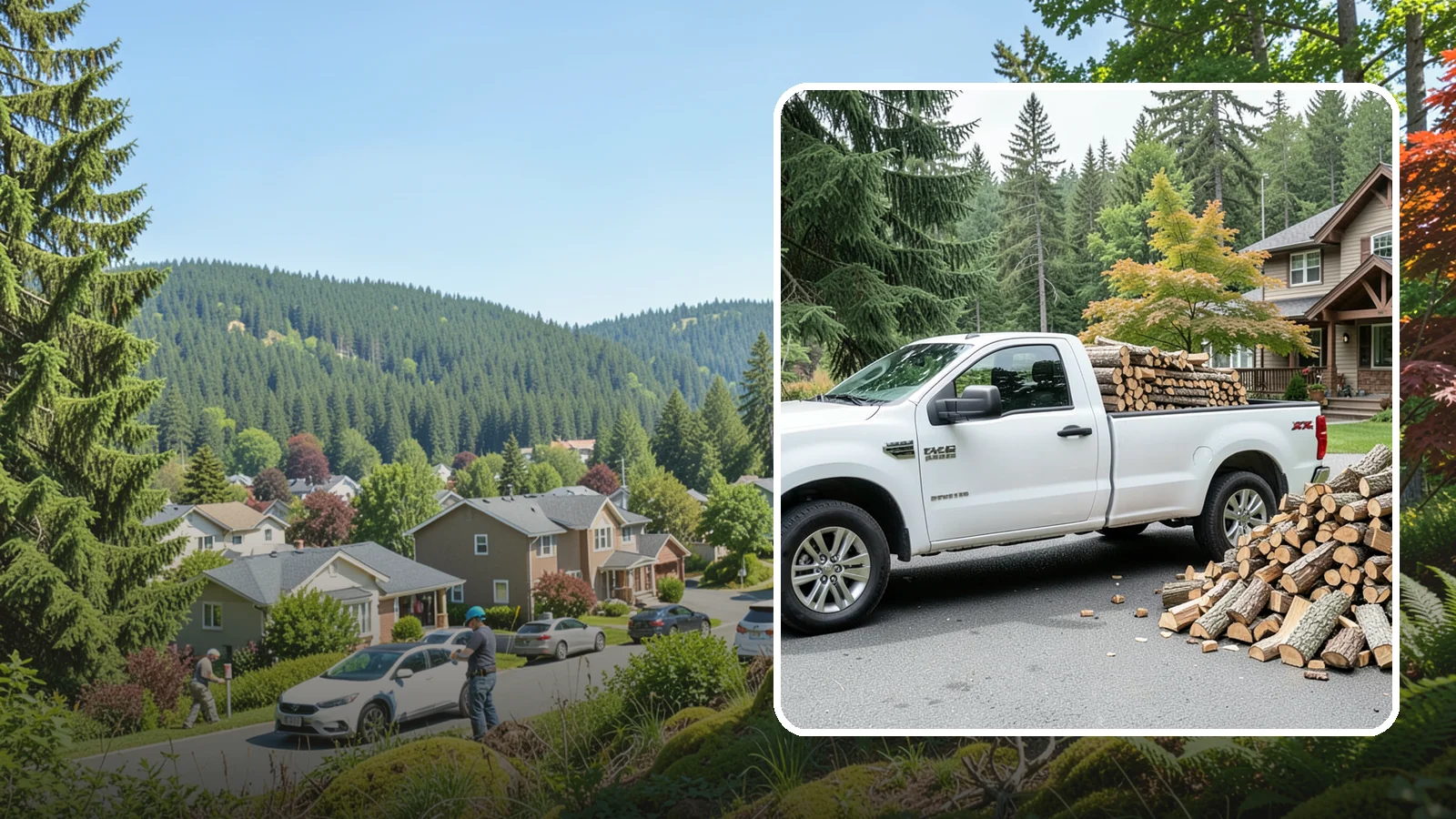 Firewood Gift Delivery in Index, Snohomish County, WA - Our firewood gift delivery sends a ready-to-burn supply straight to your recipient's door on the date you choose.