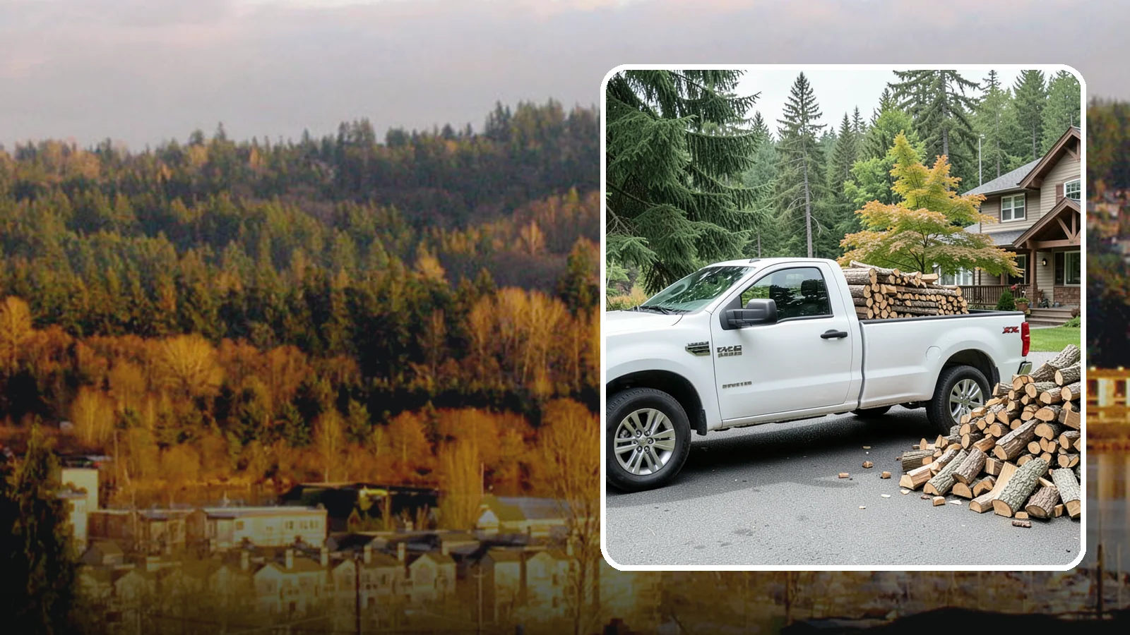 Firewood Gift Delivery in Kenmore, King County, WA - Our firewood gift delivery sends a ready-to-burn supply straight to your recipient's door on the date you choose.