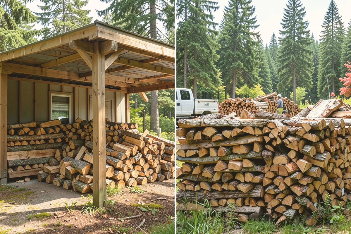 Firewood Gift Delivery in Kirkland, King County, WA - Provide the recipient's address and your gift quantity