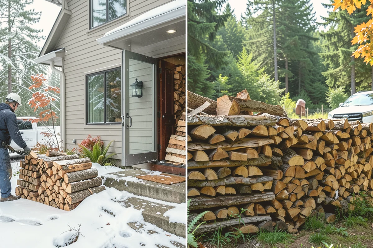 Firewood Gift Delivery in Lynnwood, Snohomish County, WA - Provide the recipient's address and your gift quantity