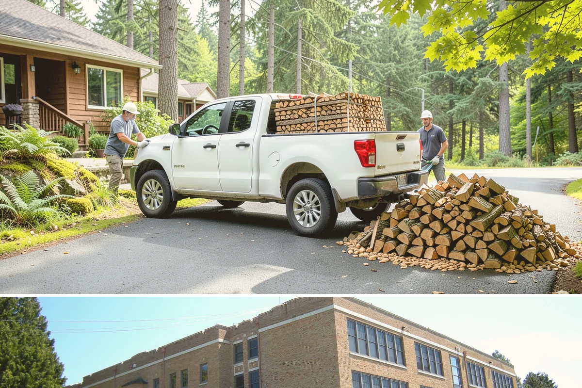 Firewood Gift Delivery in Maple Valley, King County, WA - Best arranged ahead of the holidays and cold months when a firewood gift is most appreciated.