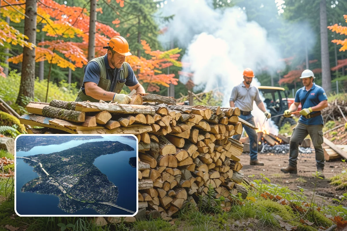 Firewood Gift Delivery in Mercer Island, King County, WA - Effortless gifting handled from start to finish