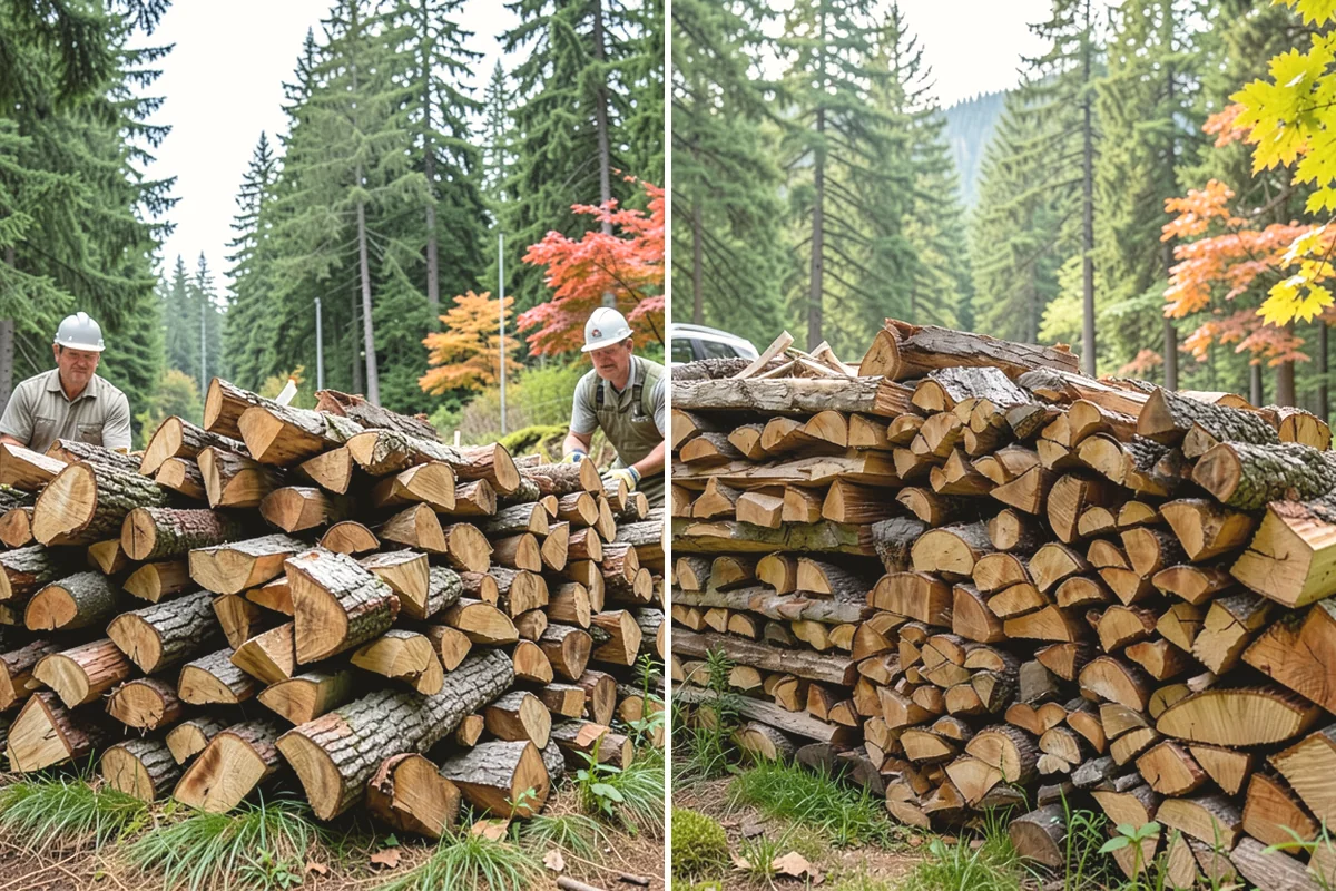 Firewood Gift Delivery in Mercer Island, King County, WA - Provide the recipient's address and your gift quantity