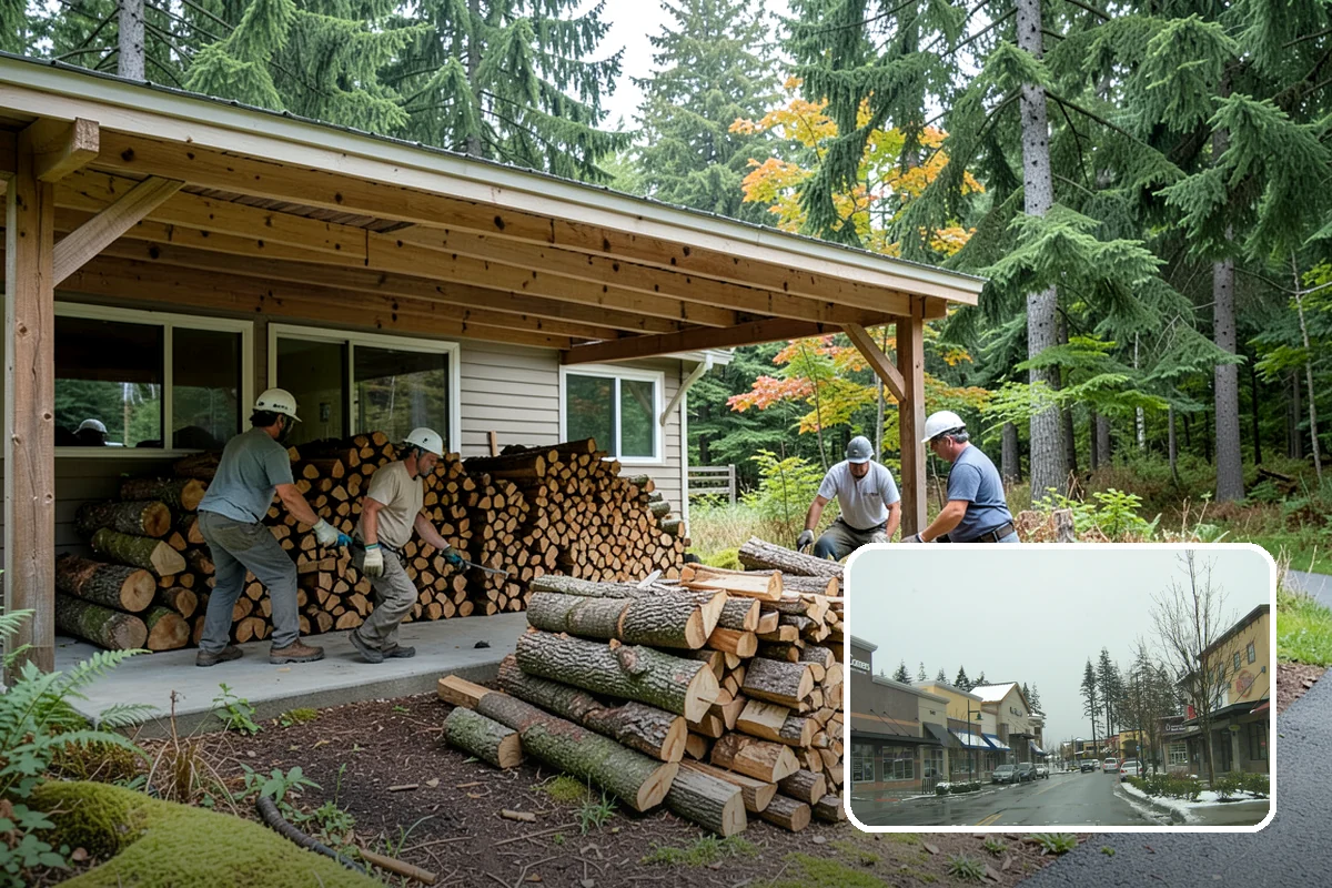 Firewood Gift Delivery in Mill Creek, Snohomish County, WA - Effortless gifting handled from start to finish