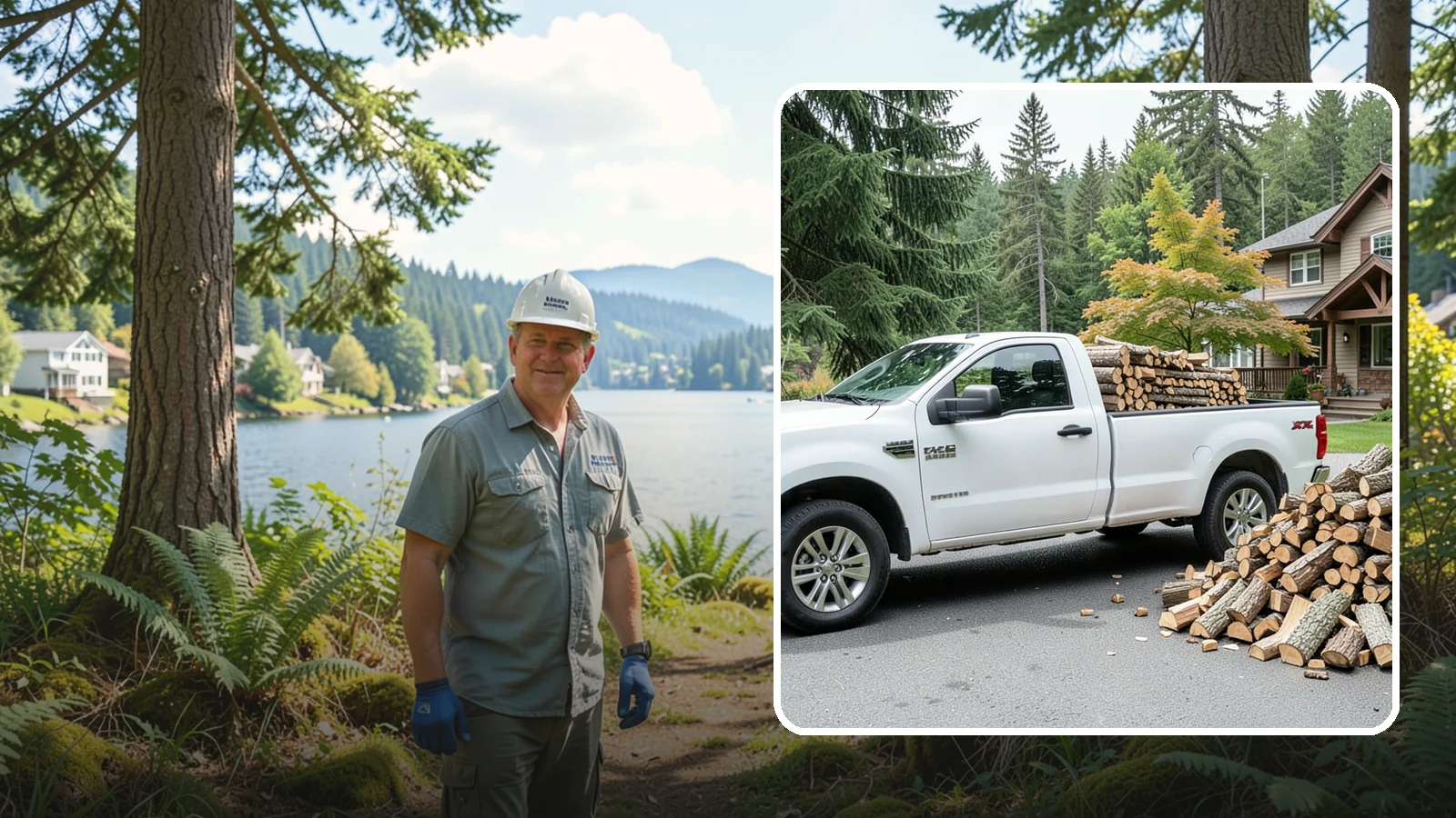 Firewood Gift Delivery in Milton, King County, WA - Our firewood gift delivery sends a ready-to-burn supply straight to your recipient's door on the date you choose.
