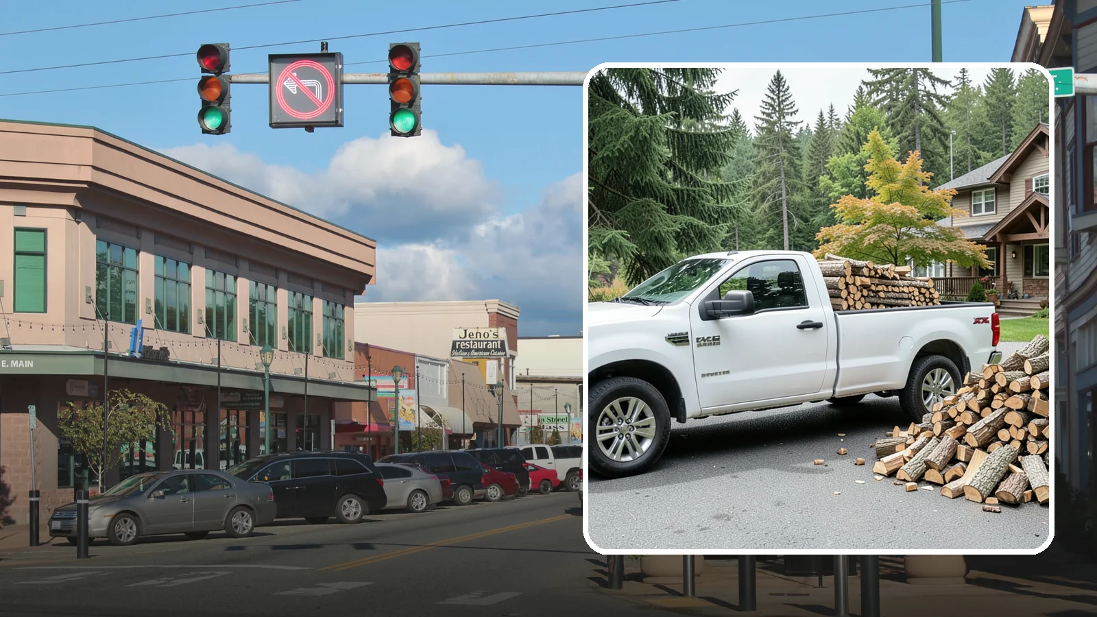 Firewood Gift Delivery in Monroe, Snohomish County, WA - Our firewood gift delivery sends a ready-to-burn supply straight to your recipient's door on the date you choose.