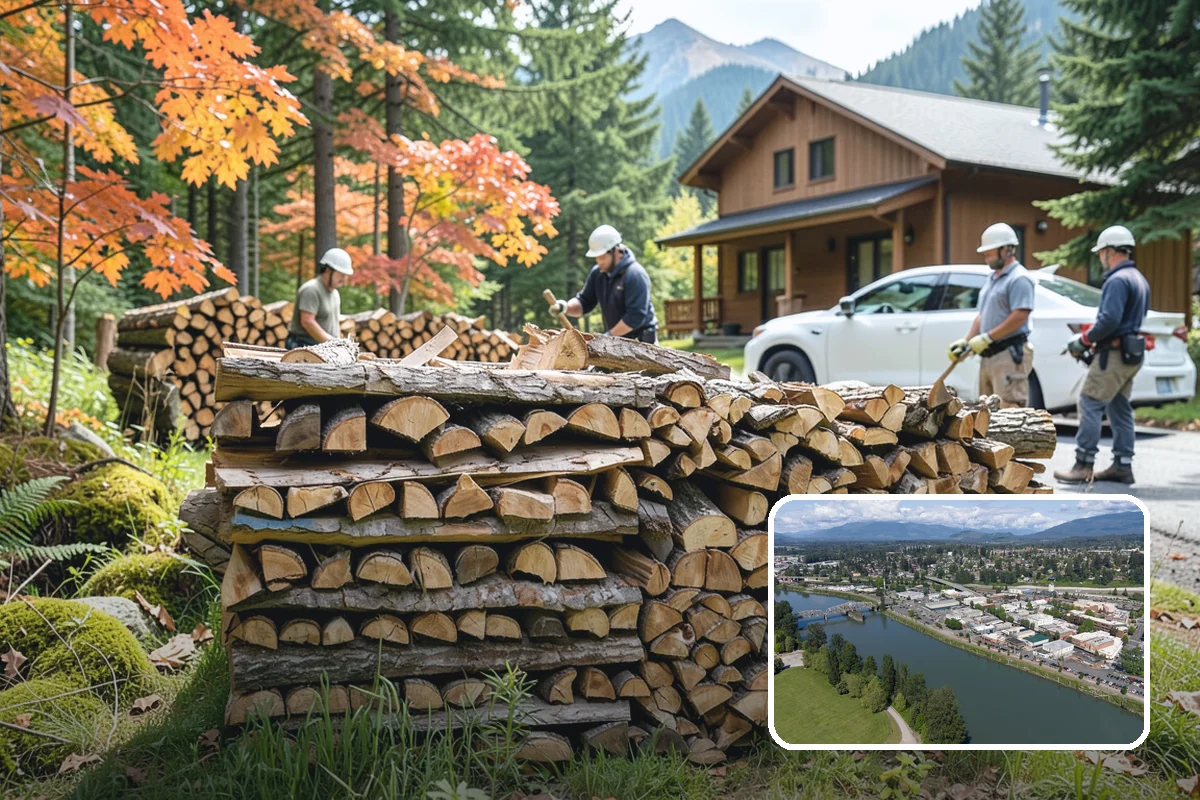 Firewood Gift Delivery in Mount Vernon, Skagit County, WA - Effortless gifting handled from start to finish