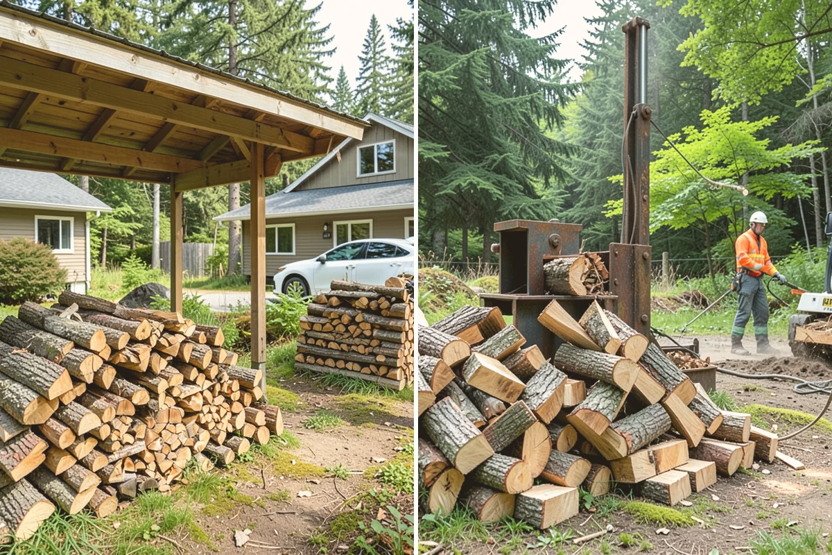 Firewood Gift Delivery in Mount Vernon, Skagit County, WA - Provide the recipient's address and your gift quantity