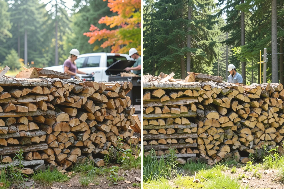Firewood Gift Delivery in Mountlake Terrace, Snohomish County, WA - Provide the recipient's address and your gift quantity