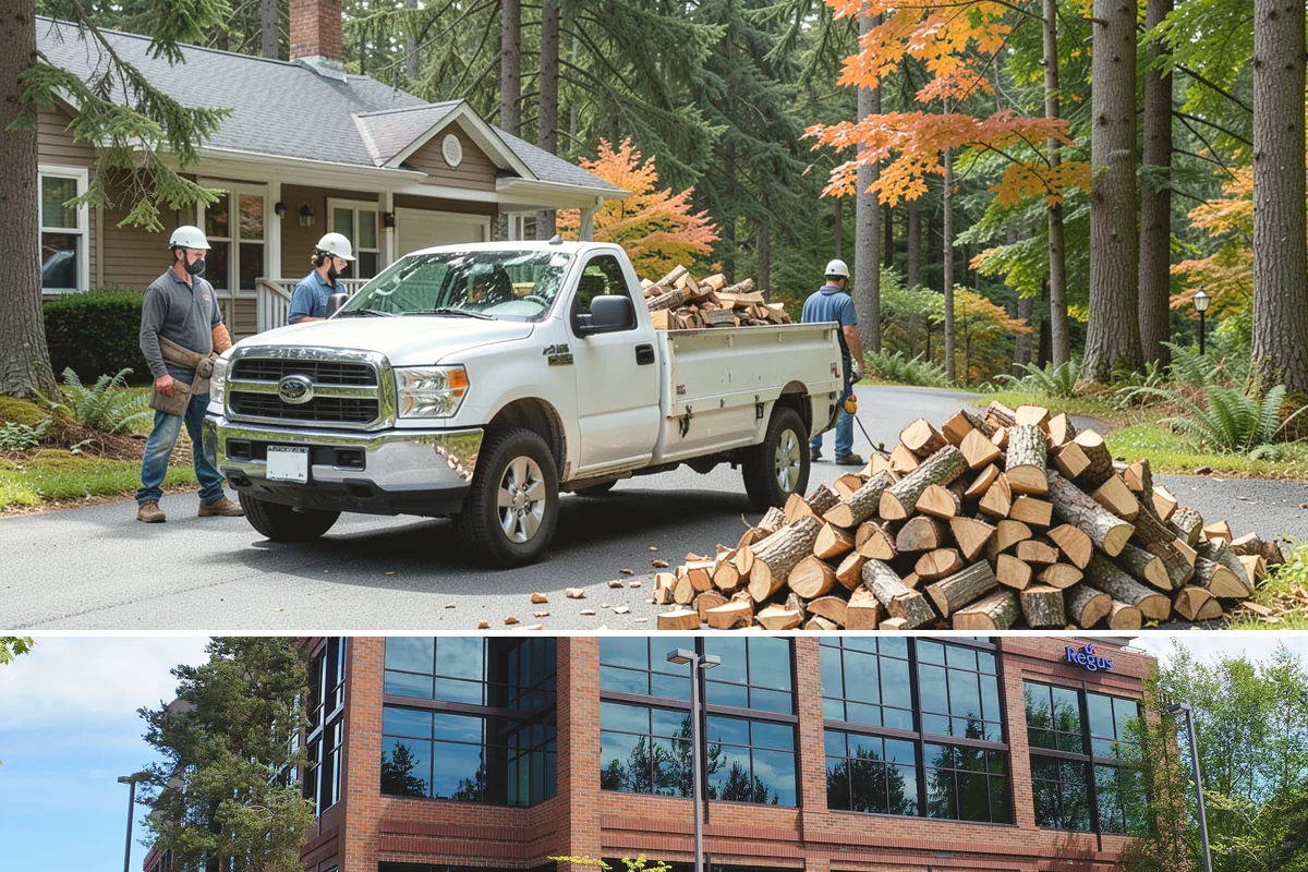 Firewood Gift Delivery in Mountlake Terrace, Snohomish County, WA - Best arranged ahead of the holidays and cold months when a firewood gift is most appreciated.