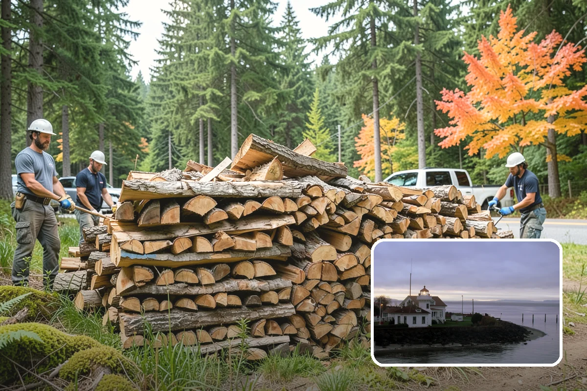 Firewood Gift Delivery in Mukilteo, Snohomish County, WA - Effortless gifting handled from start to finish