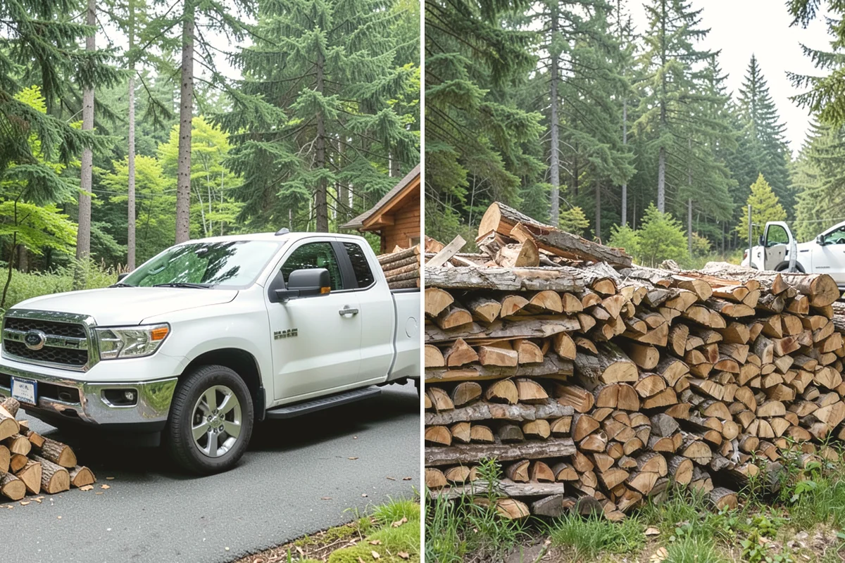 Firewood Gift Delivery in Mukilteo, Snohomish County, WA - Provide the recipient's address and your gift quantity
