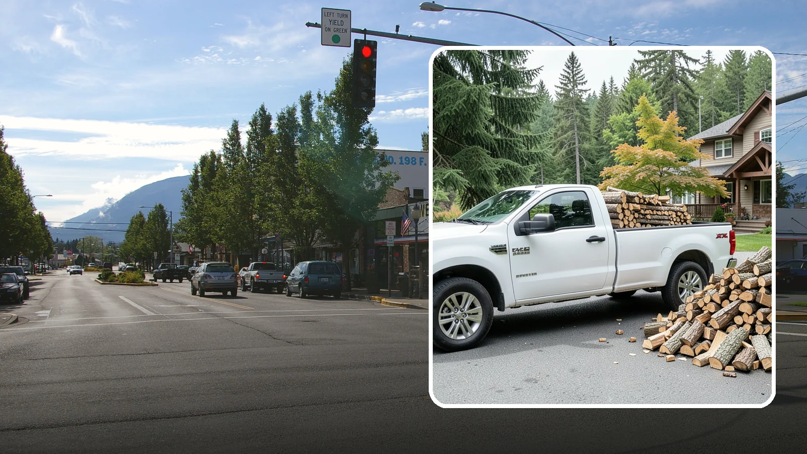 Firewood Gift Delivery in North Bend, King County, WA - Our firewood gift delivery sends a ready-to-burn supply straight to your recipient's door on the date you choose.
