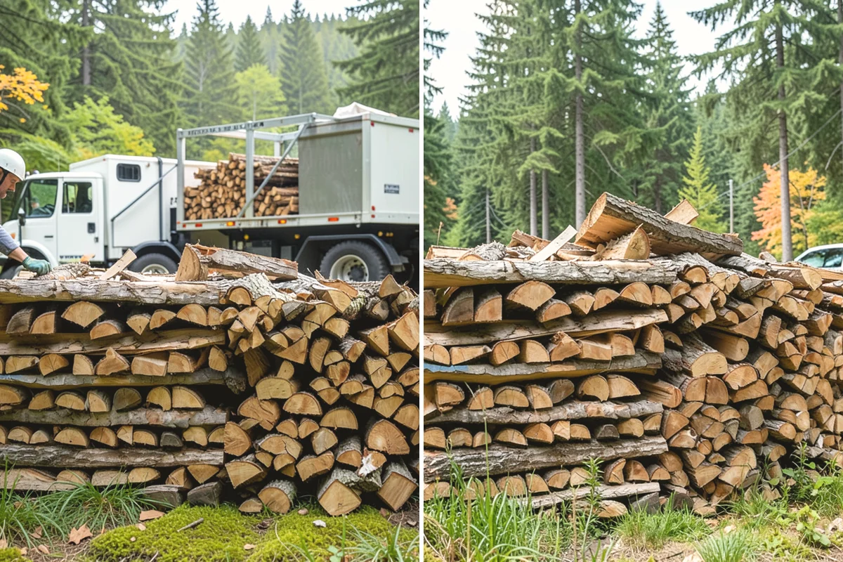 Firewood Gift Delivery in North Bend, King County, WA - Provide the recipient's address and your gift quantity