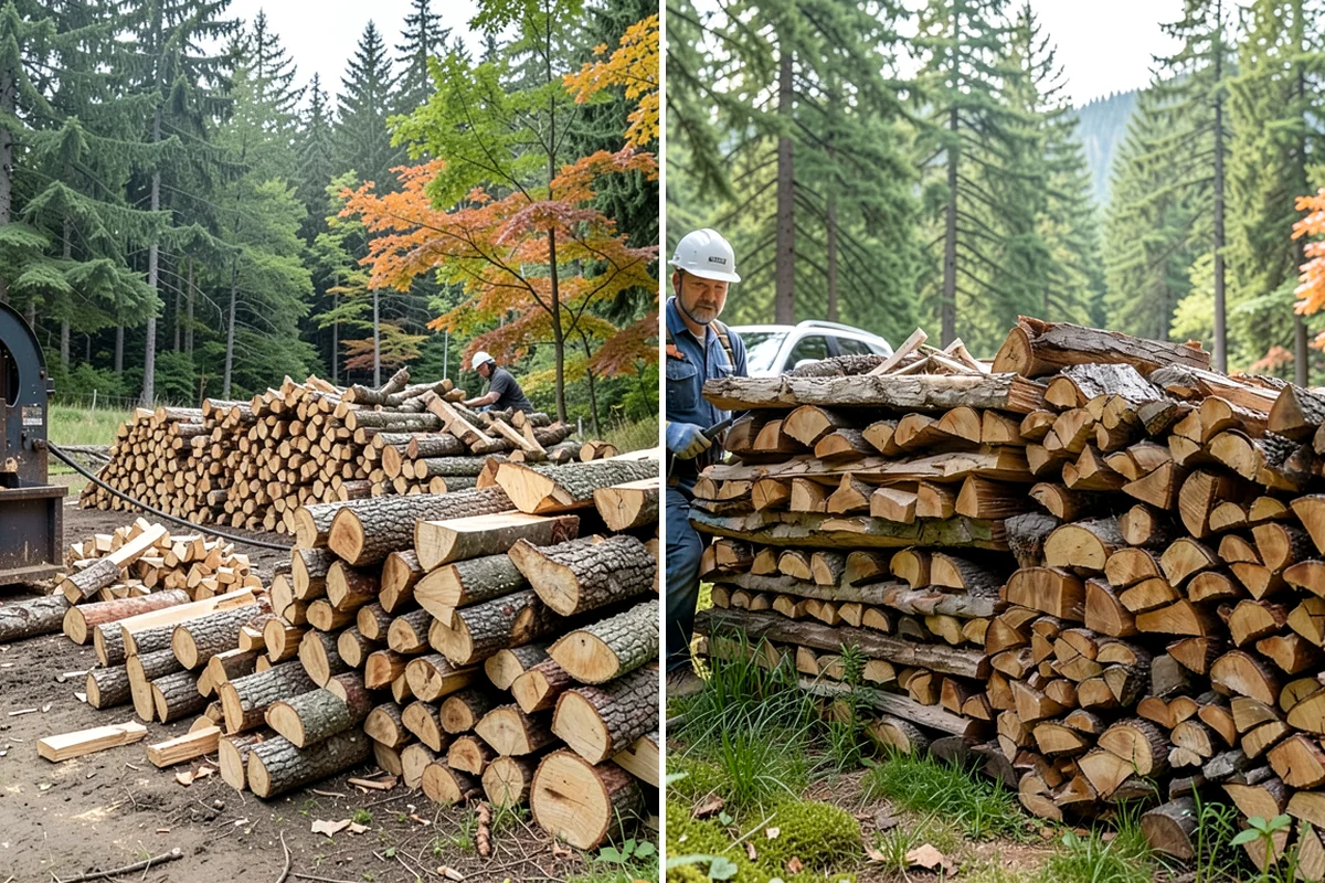 Firewood Gift Delivery in Puyallup, Pierce County, WA - Provide the recipient's address and your gift quantity