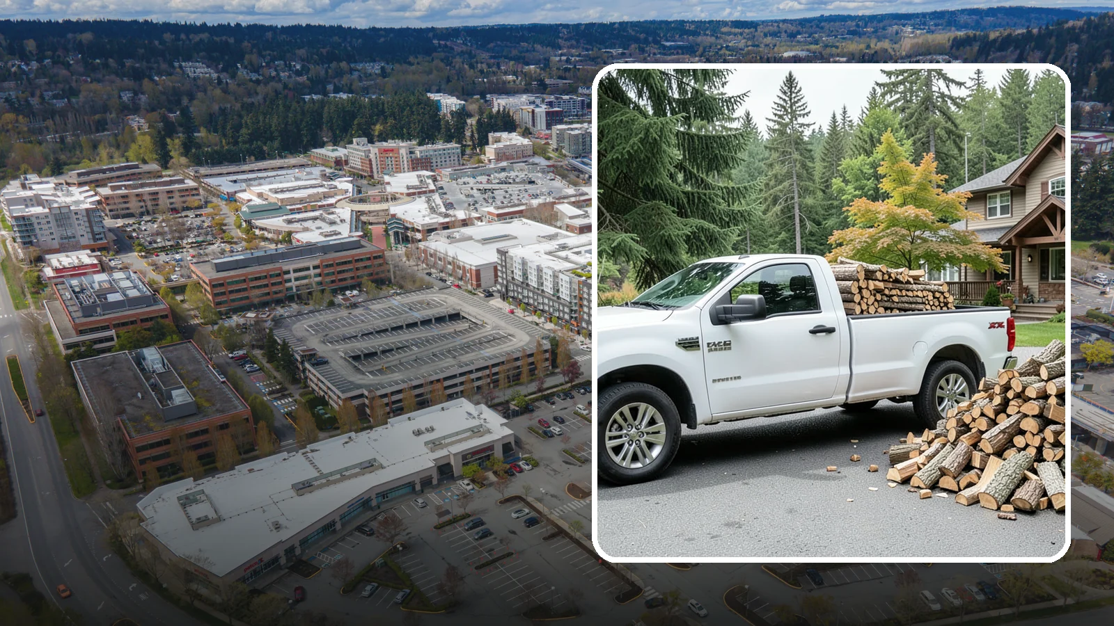 Firewood Gift Delivery in Redmond, King County, WA - Our firewood gift delivery sends a ready-to-burn supply straight to your recipient's door on the date you choose.