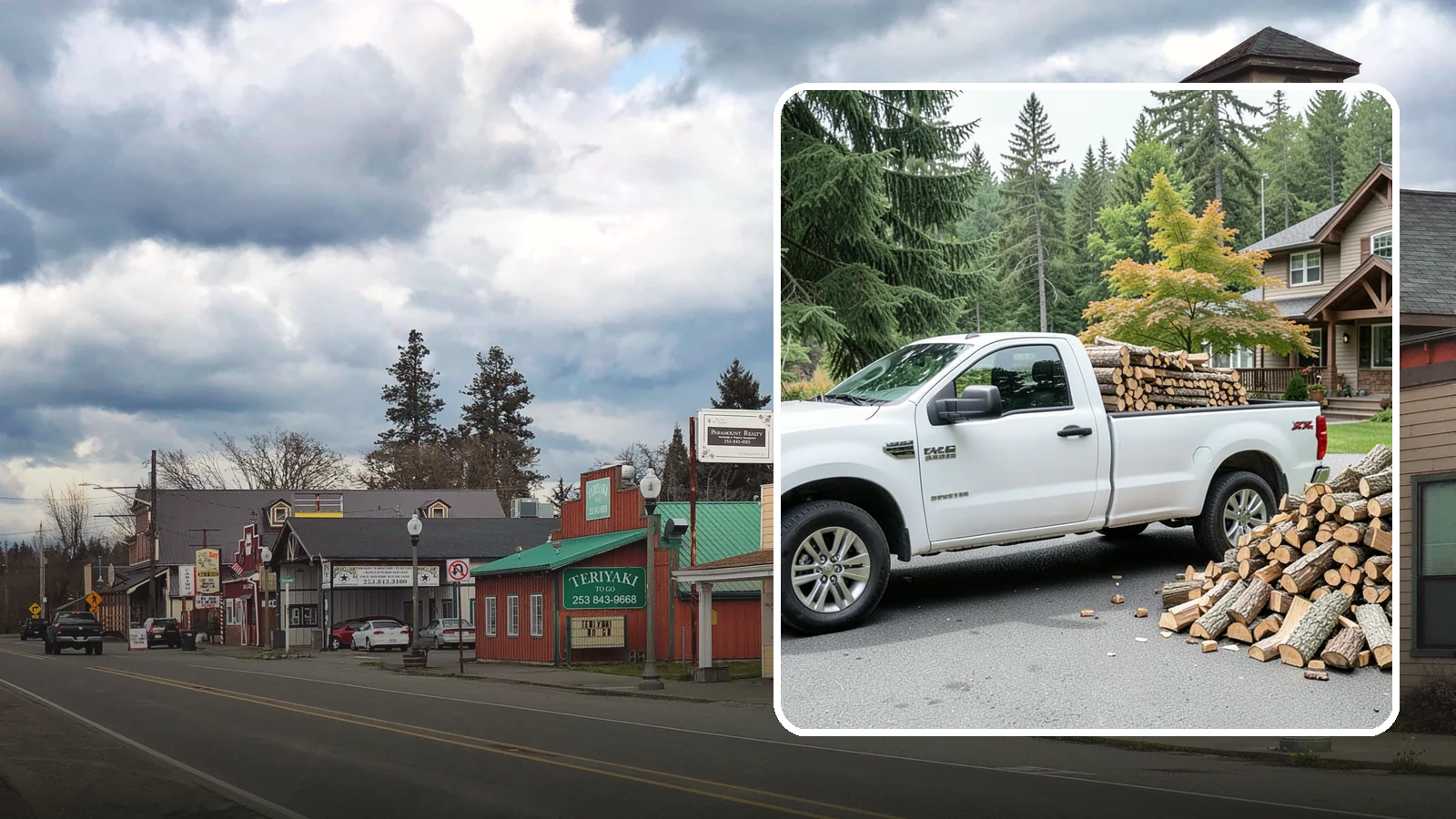 Firewood Gift Delivery in Roy, Pierce County, WA - Our firewood gift delivery sends a ready-to-burn supply straight to your recipient's door on the date you choose.